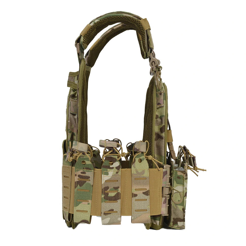 LUPU-1000D-Nylon-Camo-Molle-Plate-Carrier-Vest-LP1418-Side LUPU 1000D Nylon Camo Molle Plate Carrier Vest LP1418 Side
