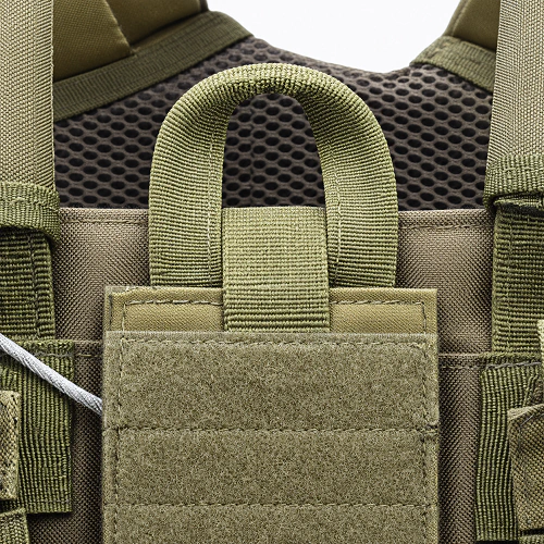 LUPU BL058 Molle Mens Tactical Vest With Pouches - Emergency Release System