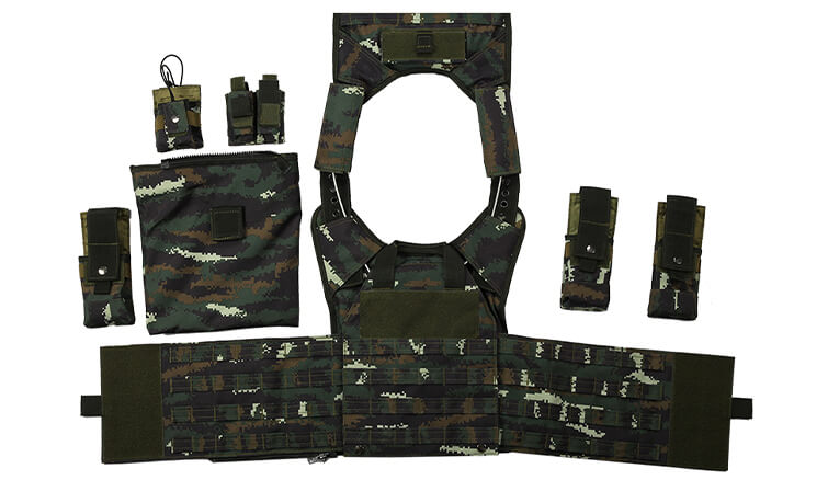 porte-plaque léger-multicam