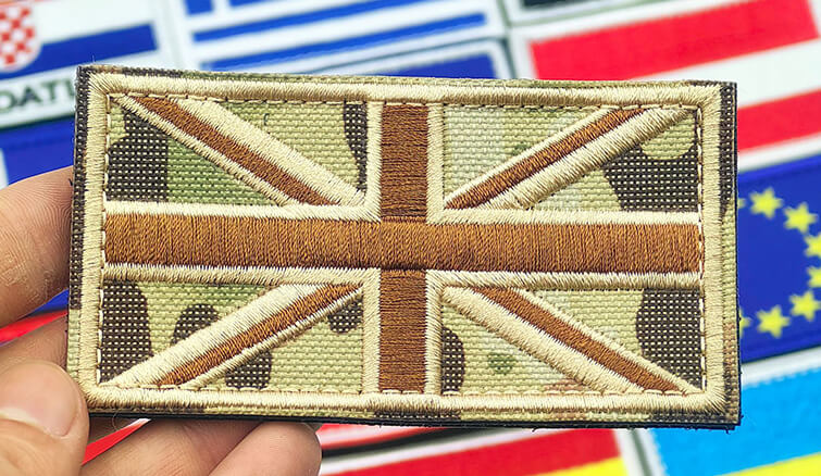 etiquetas de velcro tácticas personalizadas para equipamento de exterior