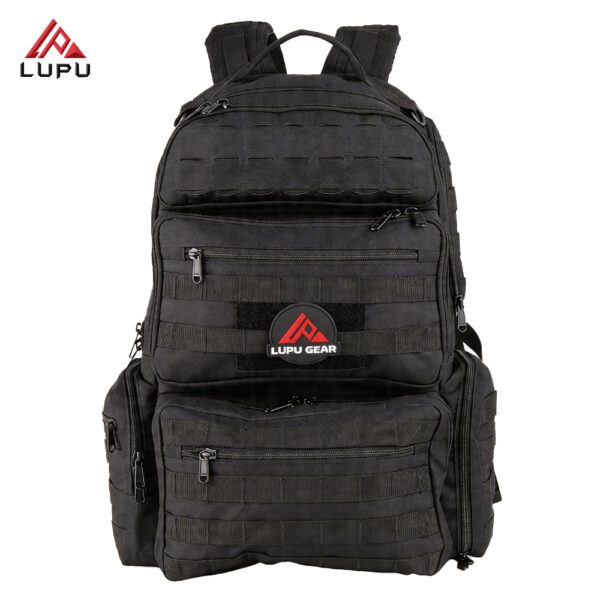 Molle Black Backpack