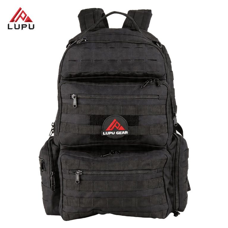 Molle Black Backpack