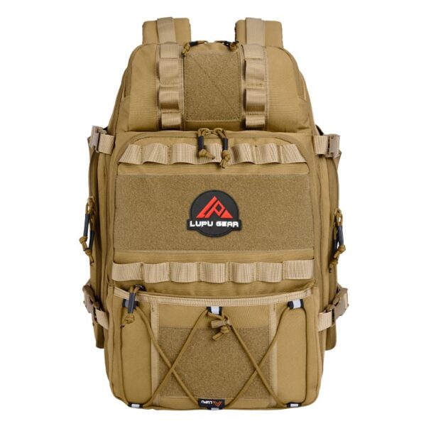 Mochila táctica Molle caqui 45l