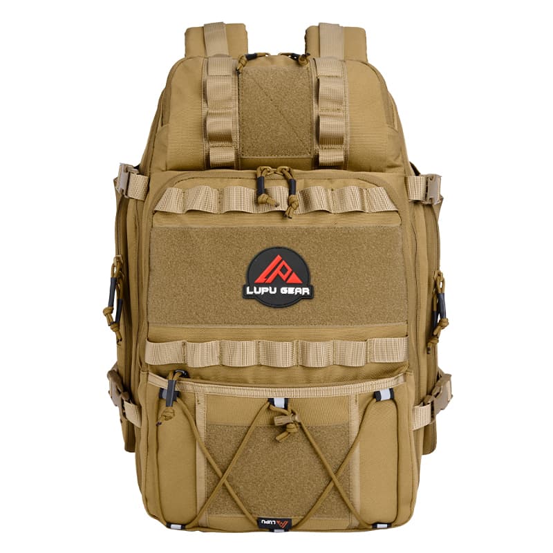Mochila táctica Molle caqui 45l