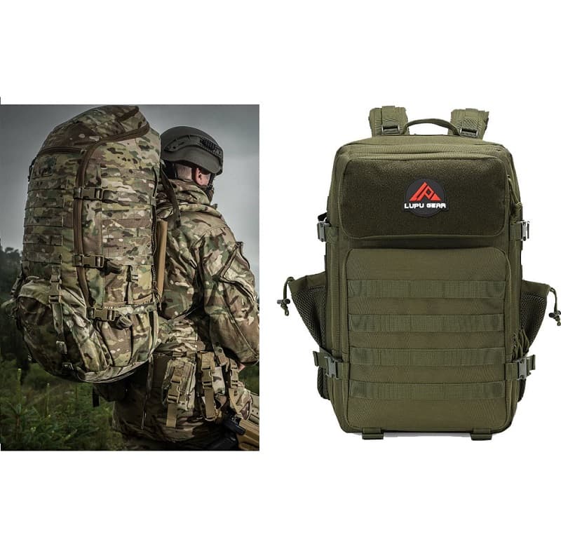 Mochilas militares y tácticas