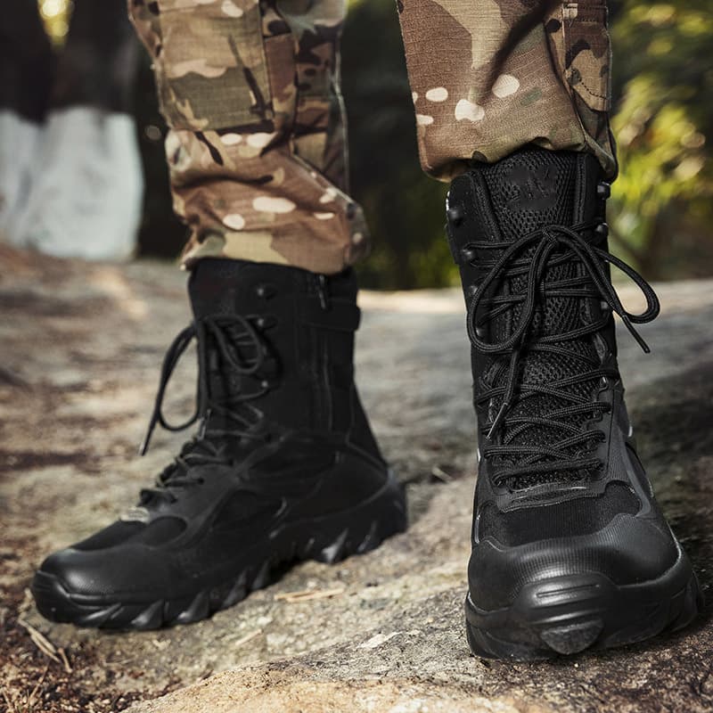 Botas tácticas de moda para hombre