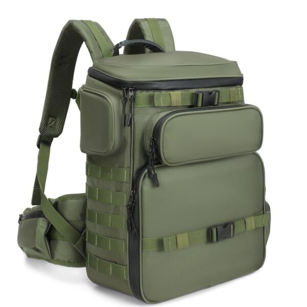 Green 1680D Oxford Tactical Camera Backpack Waterproof