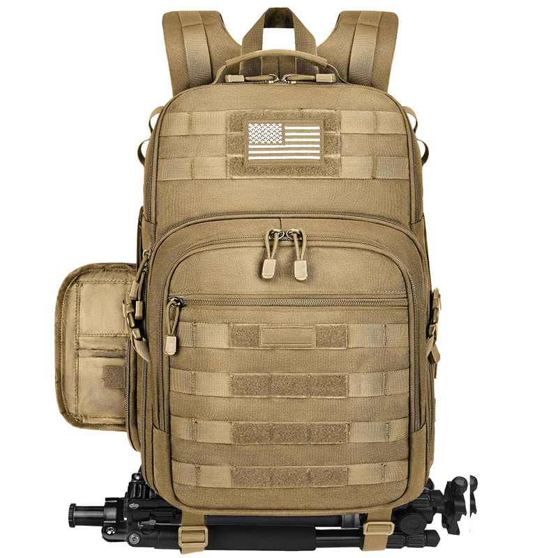 Khaki Tactical Camera Pack LP5091 Khaki Tactical Camera Pack LP5091