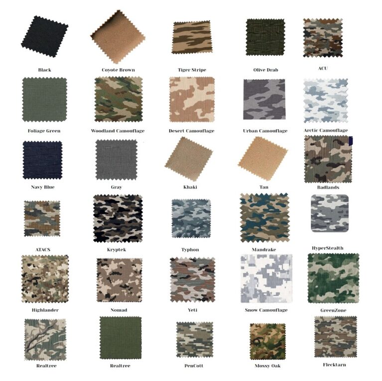 Military Backpack Colors