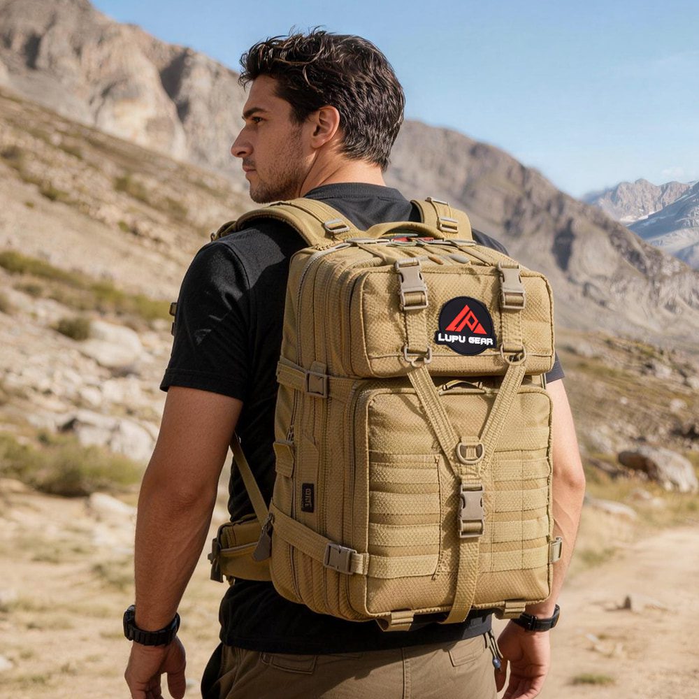 Molle Tactical Backpack For Men LP1878 08