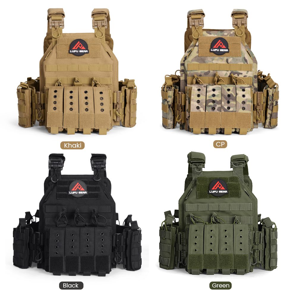 LUPU Military Tactical Vest With Plate LP1918 06 LUPU Military Tactical Vest With Plate LP1918 06