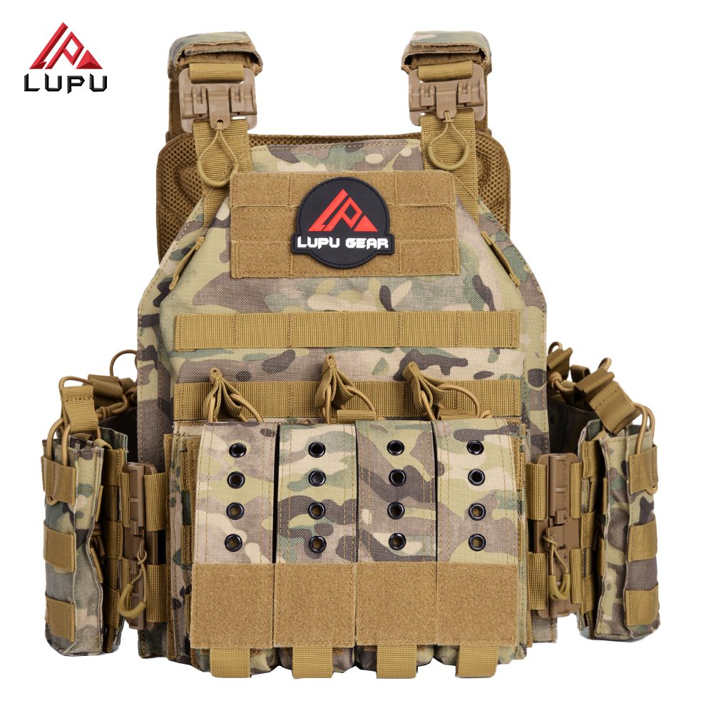 LUPU Military Tactical Vest With Plate LP1918 CP LUPU Military Tactical Vest With Plate LP1918 CP