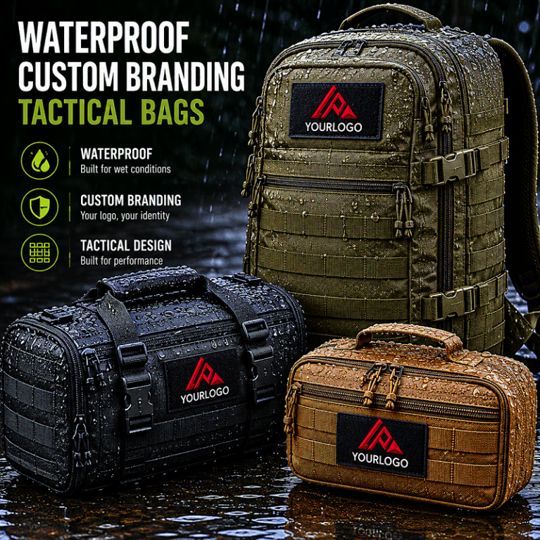 Waterproof Custom Branding Tactical Bags