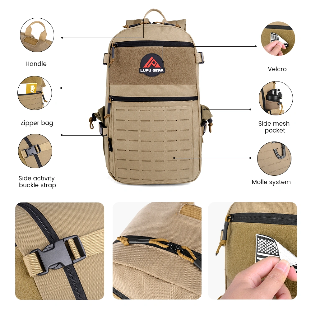 LUPU-1000D-Cordura-Laser-Cut-Molle-Tactical-Pack-LP1700-Front-Structural-Diagram LUPU 1000D Cordura Laser Cut Molle Tactical Pack LP1700 Front Structural Diagram