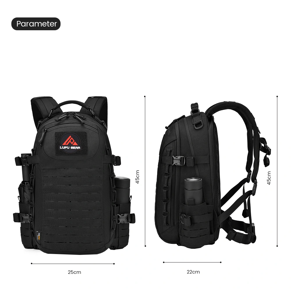 LUPU-1000D-Cordura-Tactical-Pack-LP2066-Dimension-Chart LUPU 1000D Cordura Tactical Pack LP2066 Dimension Chart