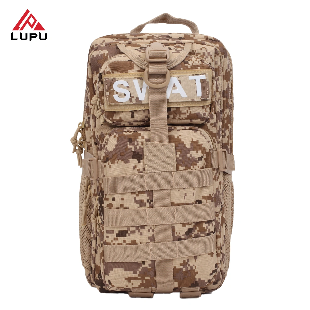 LUPU-Molle-3P-Tactical-Packs-BL020-Main LUPU BL020 Water-Repellent Oxford Molle 3P Tactical Packs, showcasing durable construction and modular attachment points.