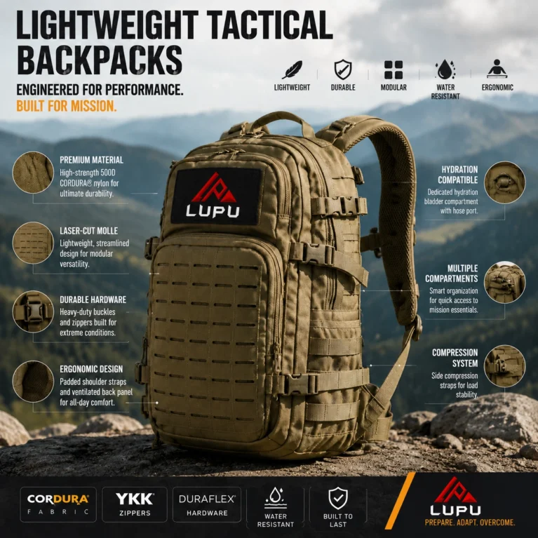 Lightweight Tactical Backpacks