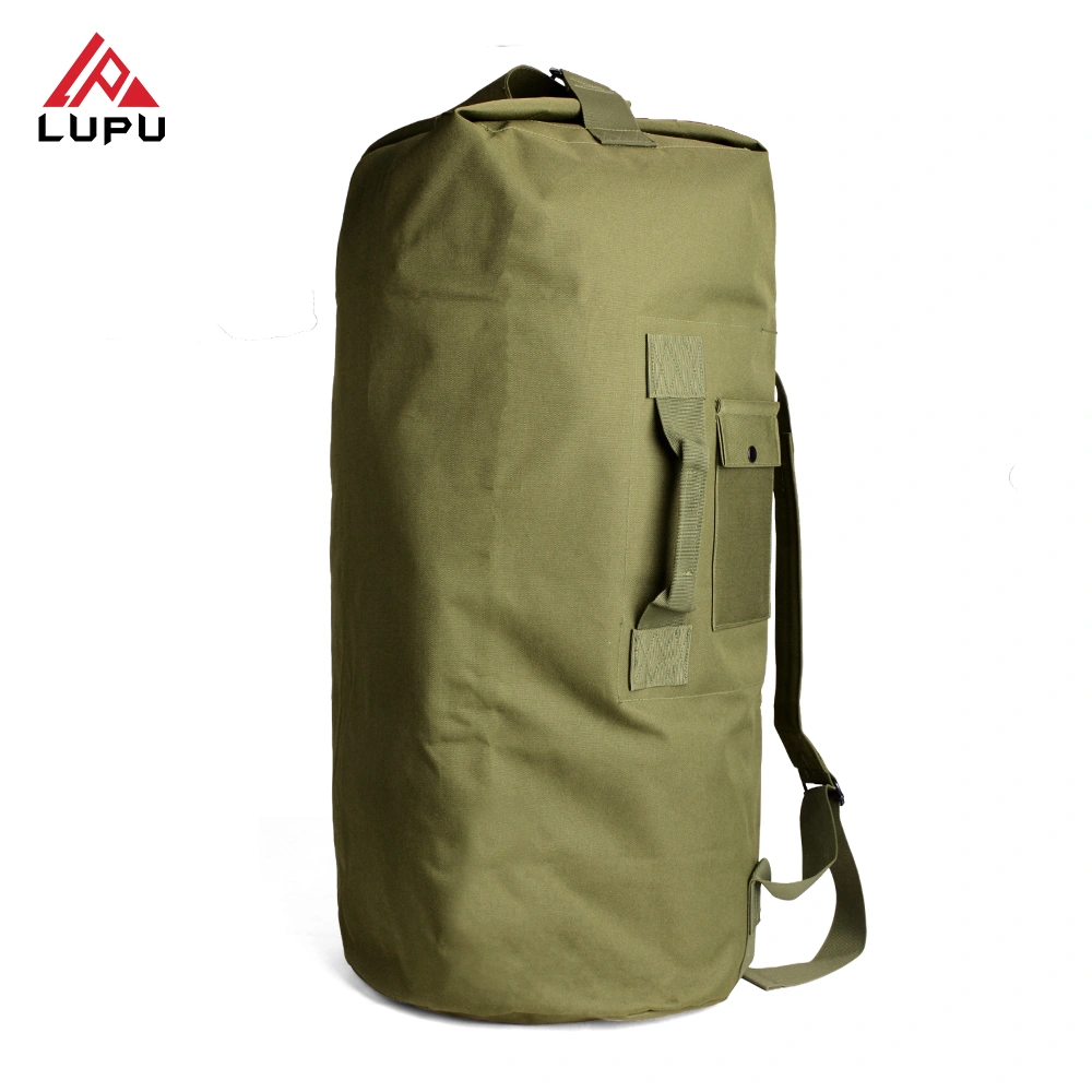 LUPU-Oxford-Large-Military-Duffel-Backpack-LP1860-Left-Side LUPU Oxford Large Military Duffel Backpack LP1860 Left Side