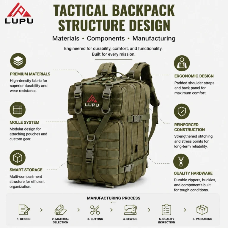 Tactical Backpack Structure Design