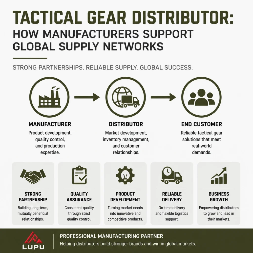 Tactical Gear Distributor: How Manufacturers Support Global Supply Networks
