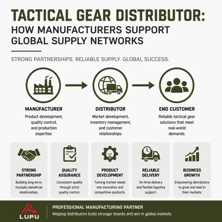 Tactical Gear Distributor: How Manufacturers Support Global Supply Networks