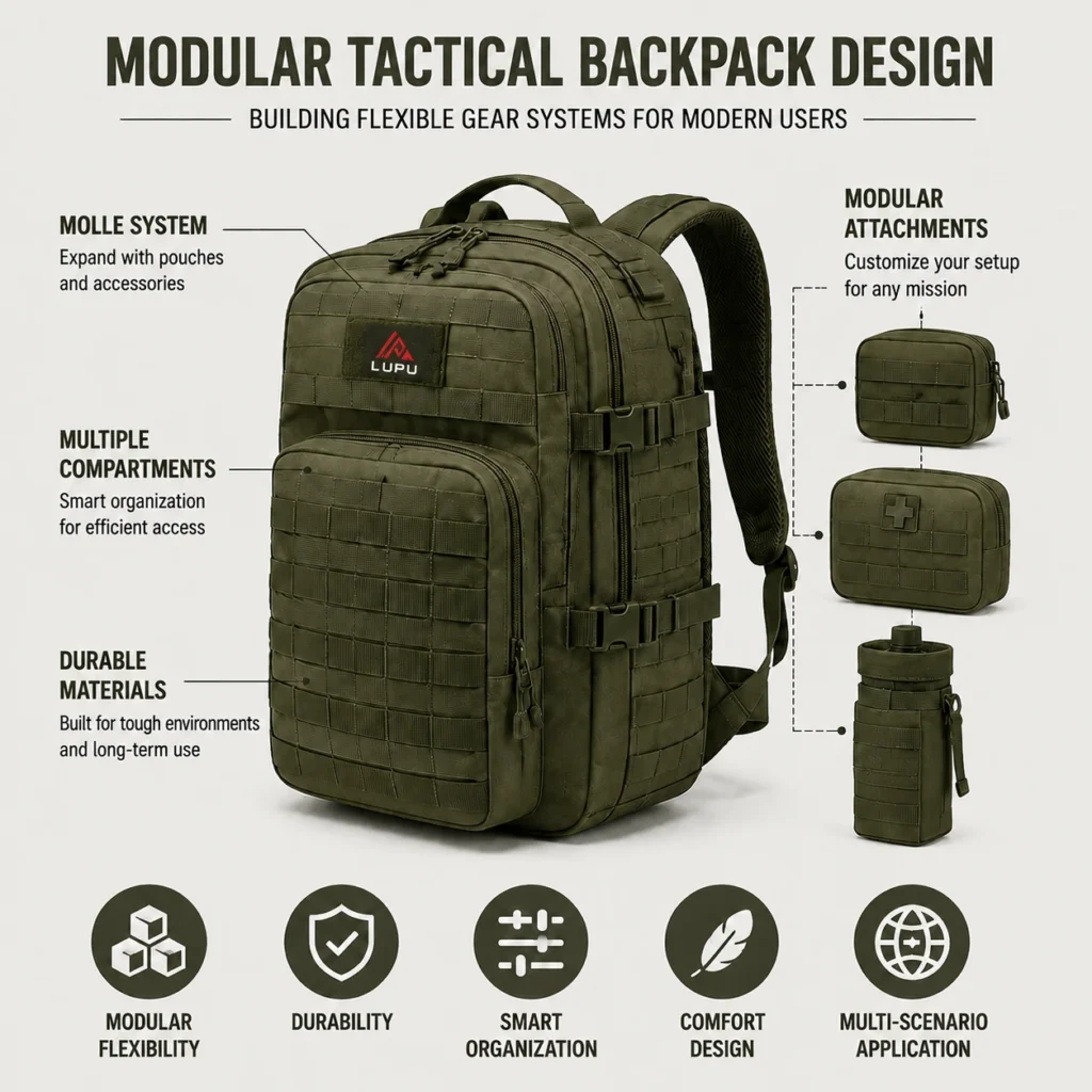 Modular Tactical Backpack Design: Building Flexible Gear Systems for Modern Users