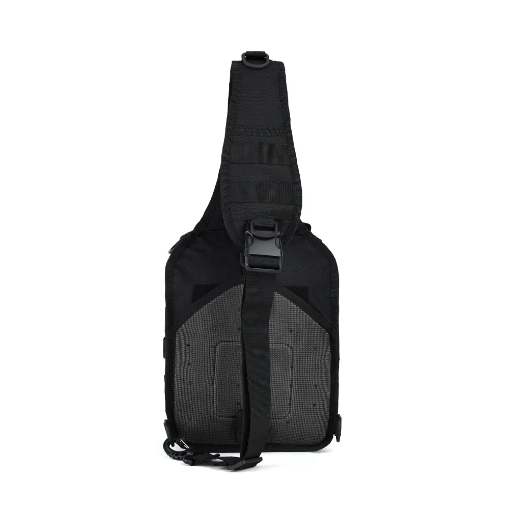 LUPU-900D-Oxford-Black-Tactical-Sling-Bag-BL102-Back LUPU 900D Oxford Black Tactical Sling Bag BL102 Back