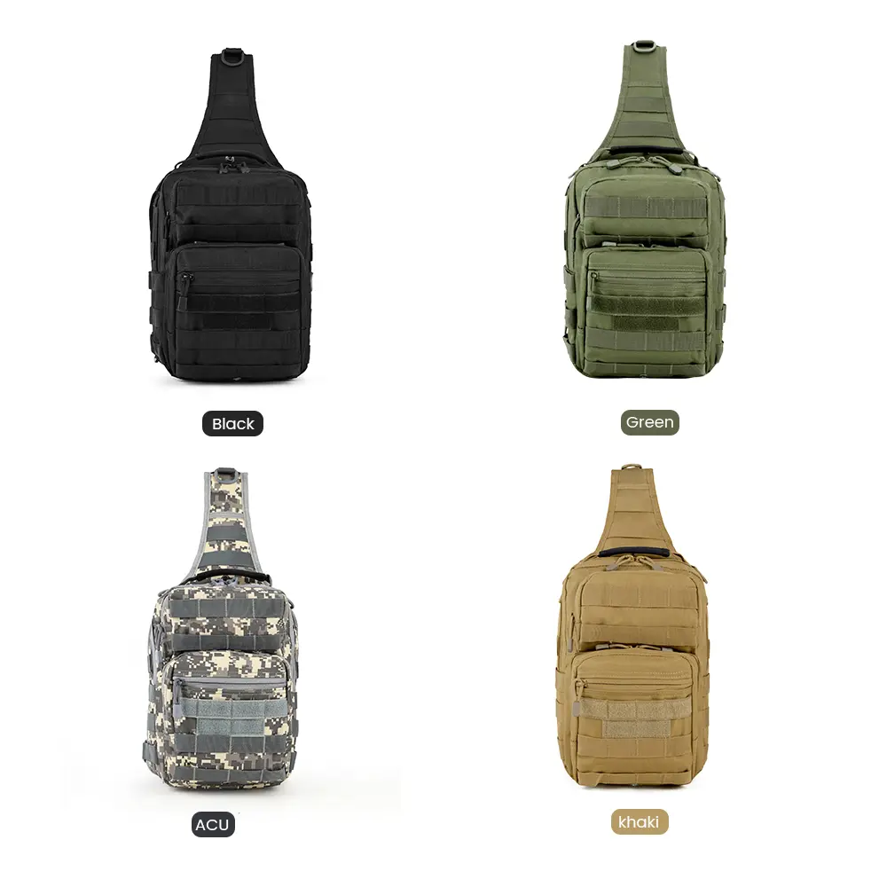 LUPU-900D-Oxford-Black-Tactical-Sling-Bag-BL102-Colors-Options LUPU 900D Oxford Black Tactical Sling Bag BL102 Colors Options