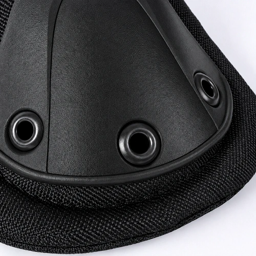 LUPU Black Tactical Knee And Elbow Pads LP5105 - Rivet