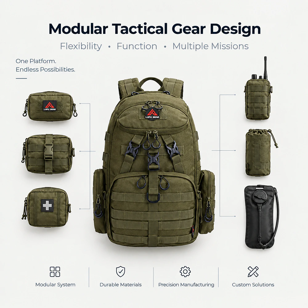 Modular Tactical Gear Design - Improving Product Flexibility and Function
