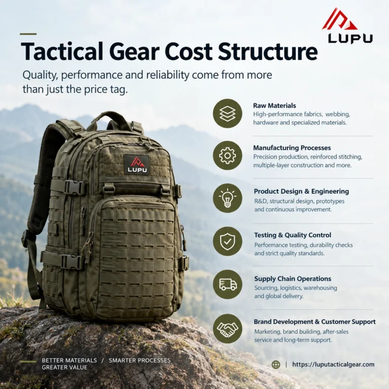 Tactical Gear Cost Structure Explained: Understanding What Drives the Price Behind Professional Equipment